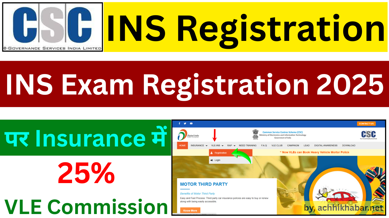 CSC INS Registration