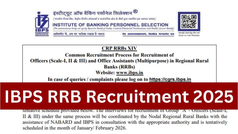 IBPS RRB Recruitment 2025